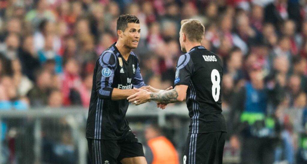 Cristiano Ronaldo rend un vibrant hommage à Toni Kroos